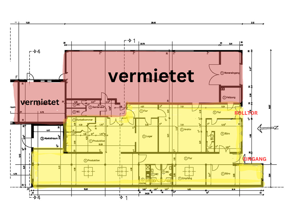 Thumbnail-Halle mit Büro und Lagerfläche in Arheilgen - 330 qm