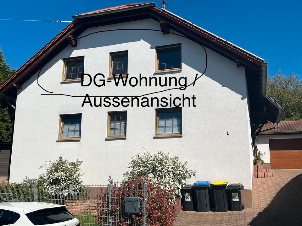 Thumbnail-Kernsanierte 3-Zi. DG-Wohnung(83 m2)-modern, hell & ruhig gelegen
