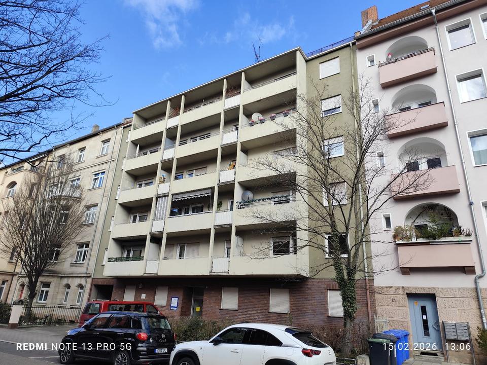 Thumbnail-Vermiete geräumige 3 Zimmer Wohnung in der Nürnberger Südstadt