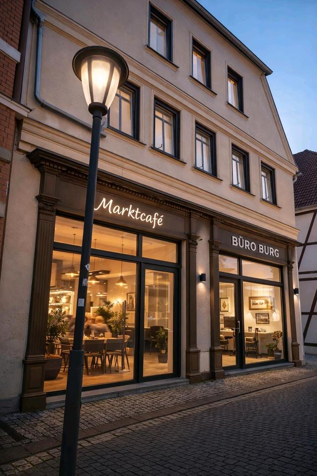 Thumbnail-Zentrum Burg - Wohn & Geschäftshaus + Garagen - TOP Lage