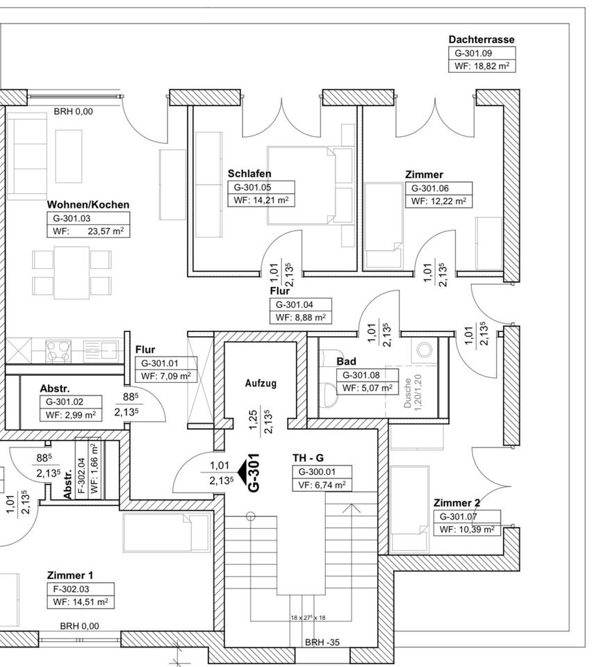 Thumbnail-Wohnung Neubau Dachterrasse Erstbezug