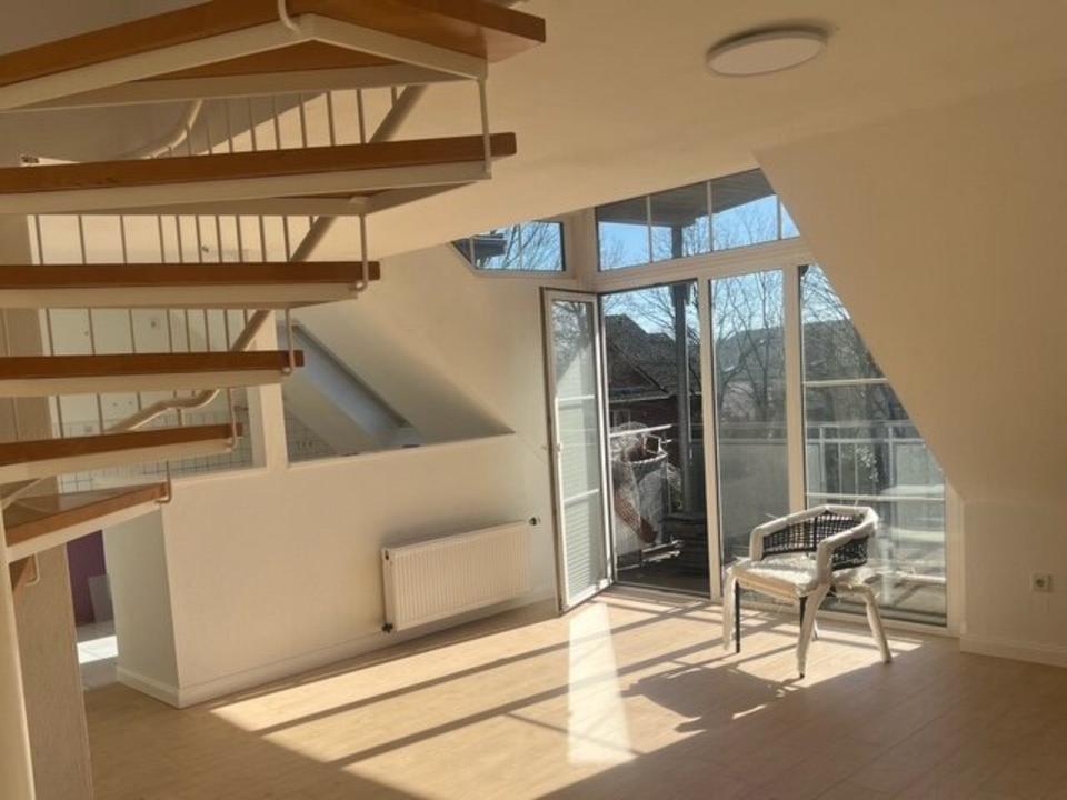 Thumbnail-Sonnige 2 Zimmer Galerie Design Whg in Damme Zentrum, Südbalkon