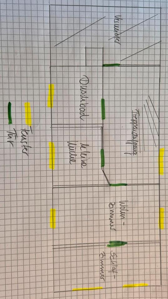 Thumbnail-möblierte kleine Dachgeschosswohnung