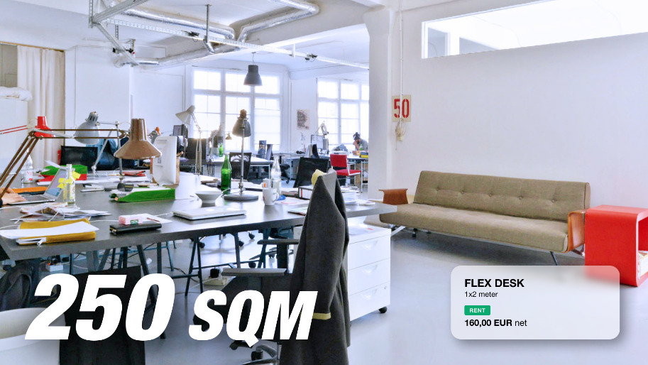 Thumbnail-Offene Schreibtische im Kreuzberg-Coworking - ab sofort verfügbar