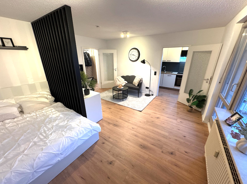 Thumbnail-Erstbezug nach Renovierung – Voll möblierte 1-Zimmer-Wohnung