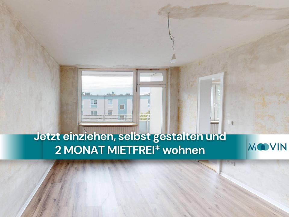 Thumbnail-Schön geschnittene 3-Zimmer-Wohnung mit BALKON und EBK