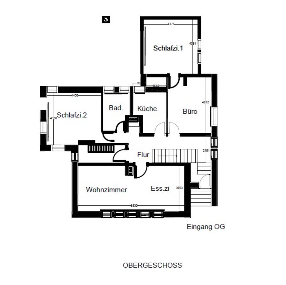 Thumbnail-Neusanierte 5-Zi.Whg in OG-DG mit Garten in Zentral Nordhorn