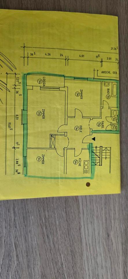 Thumbnail-3 Zimmer 85qm inkl. Stellplatz ab sofort in SchweinfDeutschhof