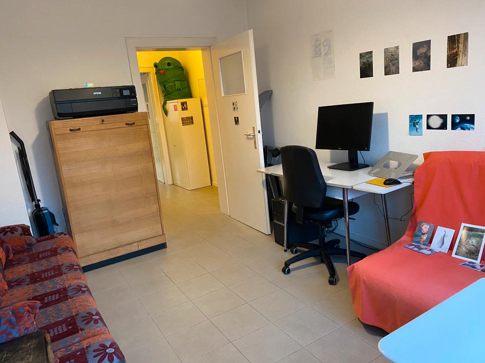 Thumbnail-2-Zimmer-Wohnung, 40 qm, Dachgeschoss, Pantryküche, Balkon