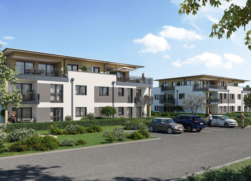 Thumbnail-MW1.2.2 Rarität! 3 ZKB Neubau-Mietwohnung in Rieden-Zellerberg