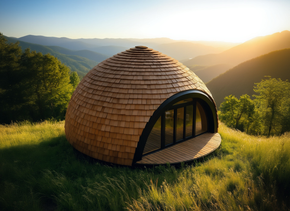 Thumbnail-Kuppelhaus StiloHaus Comfort 4 –Ganzjahreshaus 50 m²+18 m²Galerie