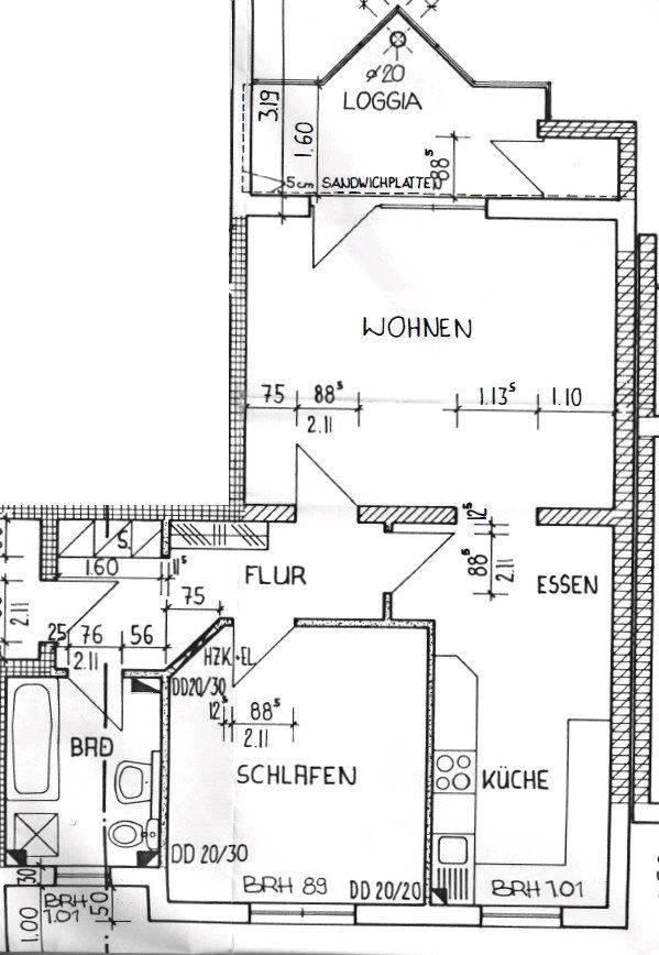 Thumbnail-Charmante, helle 2-Zimmer-Wohnung mit Balkon – ideal zum Wohlfühl