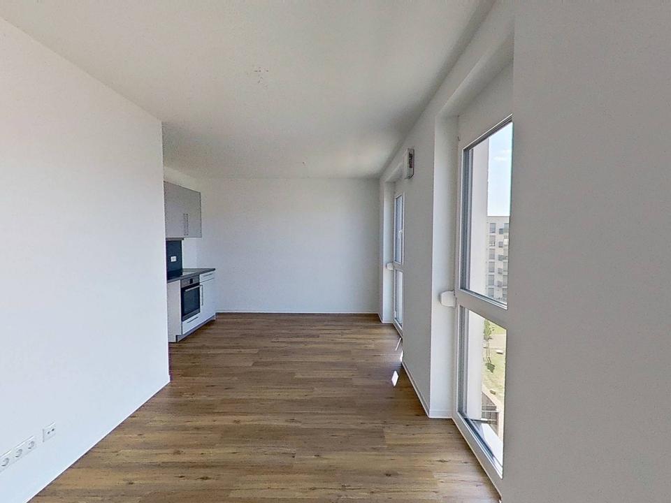 Thumbnail-Exklusive 2-Zimmer-Wohnung mit EBK und BALKON im Neubauquartier FIELD 4