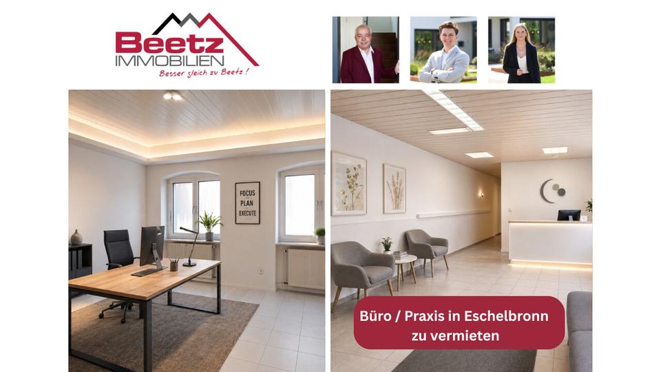 Thumbnail-Büro oder Praxis mit vielen Möglichkeiten in guter Lage von Eschelbronn zu vermieten