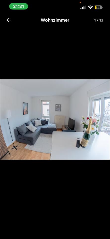 Thumbnail-Modernes Apartment mit Balkon und Parkplatz ~ nähe Zentrum