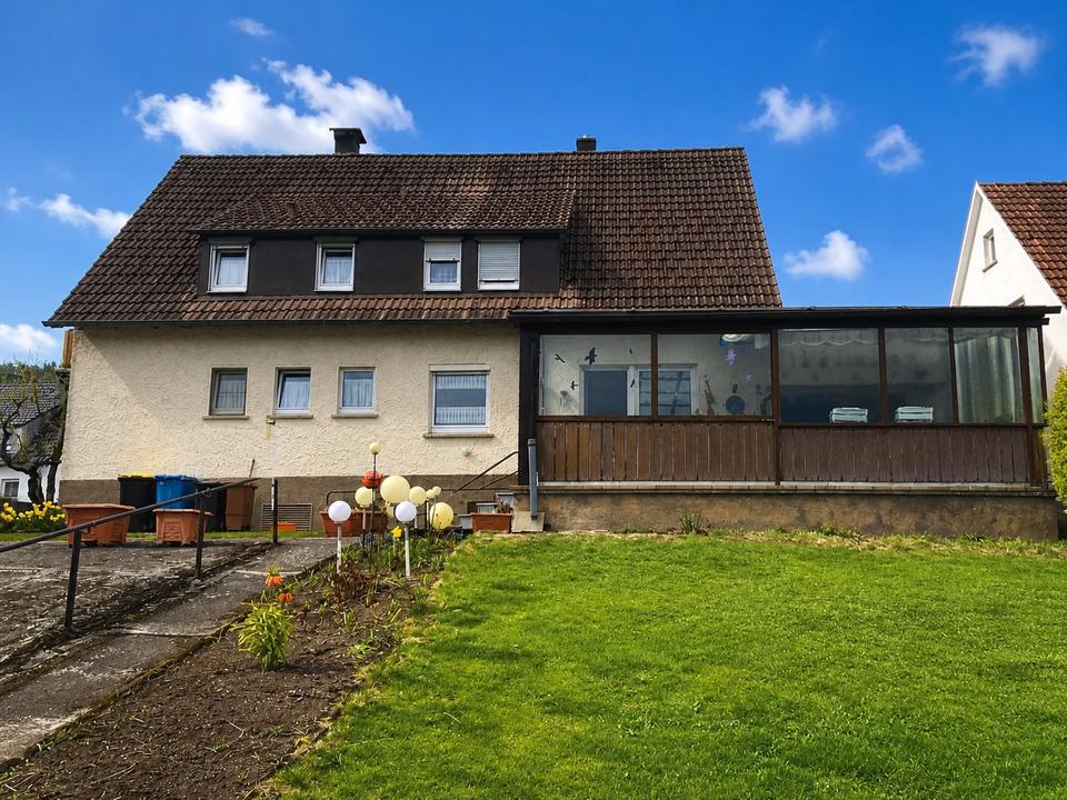 Thumbnail-Charmantes Einfamilienhaus mit Wintergarten und viel Potenzial