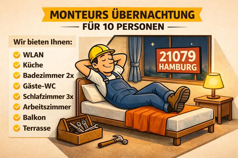 Thumbnail-Monteure Zimmer für 10 Personen