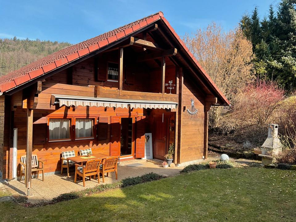 Thumbnail-Ferienhaus, Ferienwohnung mit Garten, Holzhaus, Bayern