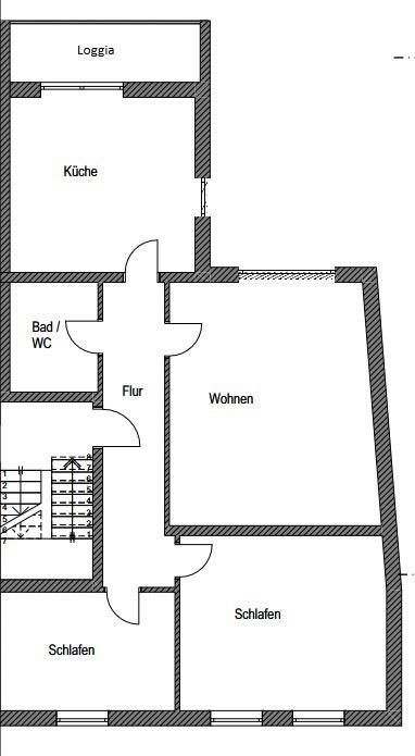 Thumbnail-4 Zimmerwohnung im OG in Bad Wünnenberg Haaren