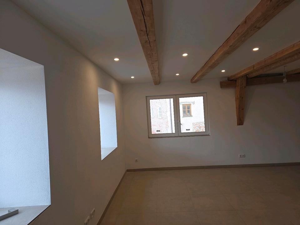 Thumbnail-Apartment 50 Quadratmeter mit Sichtbalken Neubau