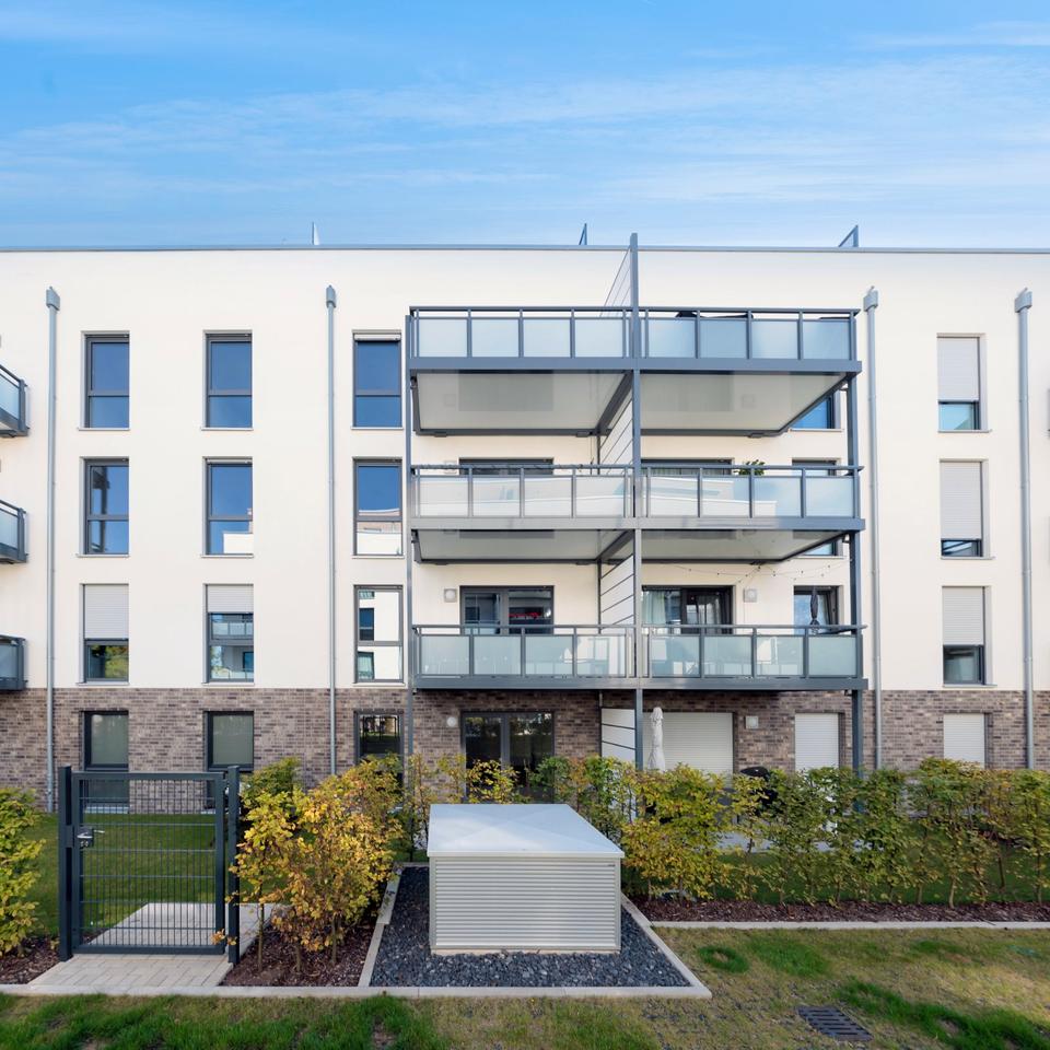 Thumbnail-Komfortable 3-Zimmer Neubauwohnung mit Garten und Einbauküche – Einziehen und Wohlfühlen