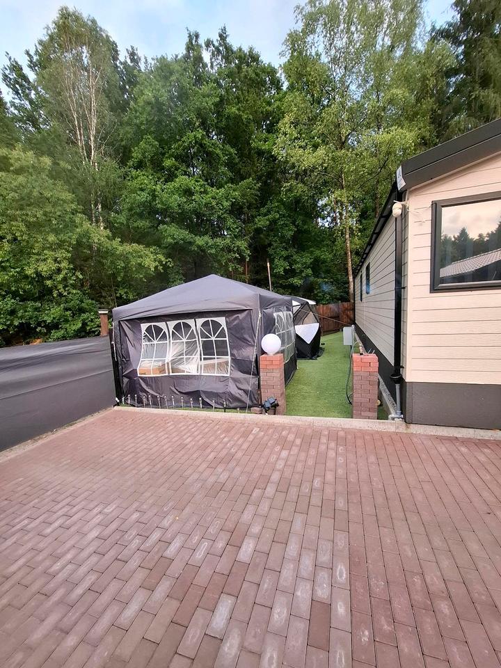 Thumbnail-Mobilheim mit sauna Dauercampingplatz zu verkaufen!