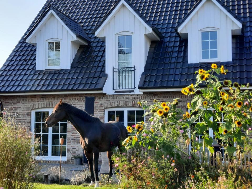 Thumbnail-Einfamilienhaus im Friesenstil mit Doppelgarage und Garten