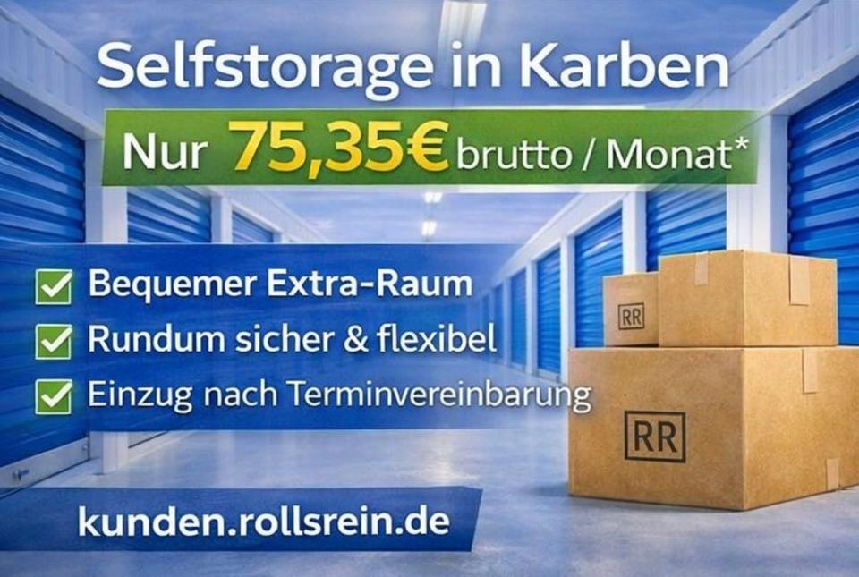 Thumbnail-Selfstorage Karben – Sicher & flexibel | ab 75,35€