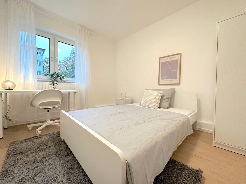 Thumbnail-Modernes Zimmer frei in unserer 4er WG frei in Frankfurt am Main - Gallus