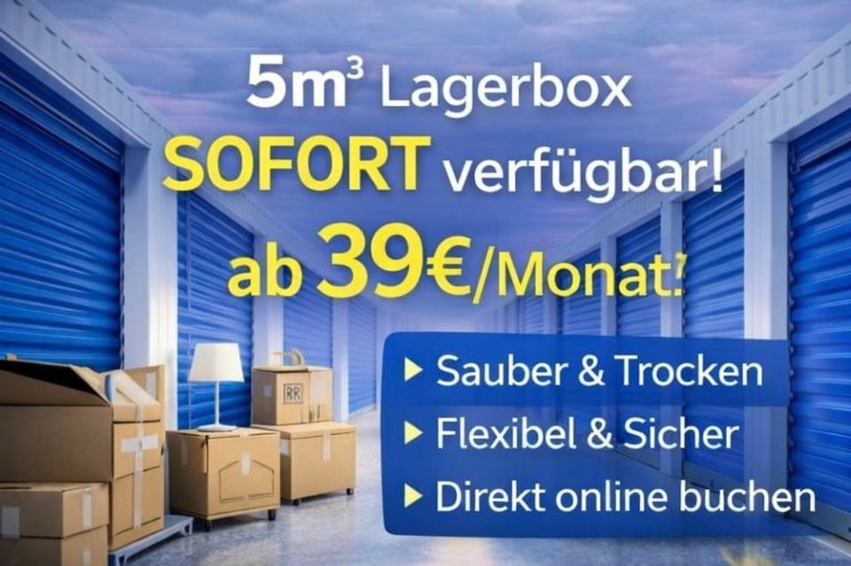 Thumbnail-5m³ Lagerbox Trebur ab 31€ | Heute noch verfügbar