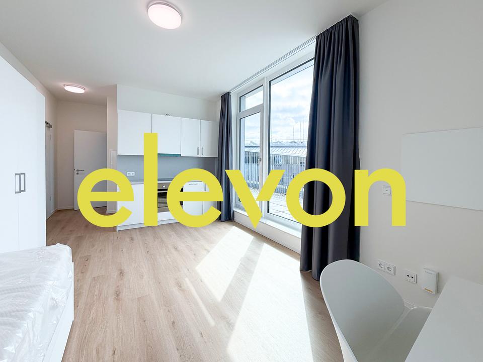 Thumbnail-Voll möbliert und in bester Lage - Stilvoll eingerichtetes 1-Zimmer-Apartment im elevon!