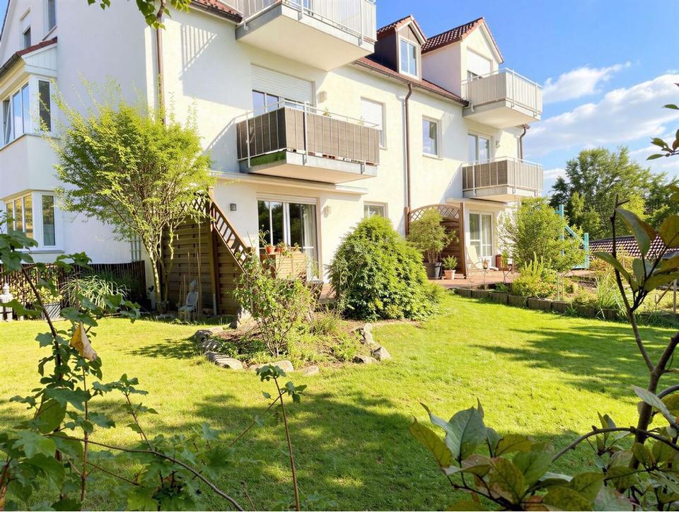 Thumbnail-Traumhafte Gartenwohnung mit großer Terrasse - 3 Zi. EG in Ruhige