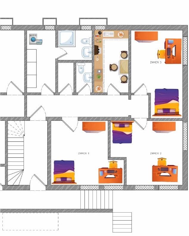 Thumbnail-Studenten WG Zimmern je 16 qm in Freiburg Hochdorf zu vermieten