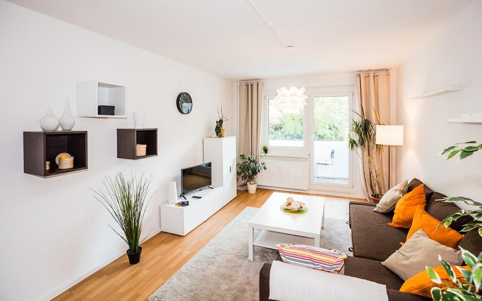 Thumbnail-Frisch renovierte 2-Zimmer-Wohnung mit Balkon und Aufzug