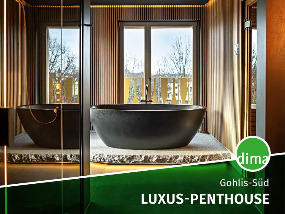 Thumbnail-LUXUS-PENTHOUSE mit erstklassiger Teilmöblierung, Sauna, Klimaanlage, Kamin, EBK, Tiefgarage u.v.m.