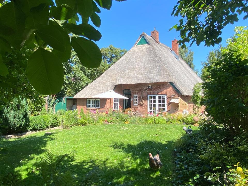 Thumbnail-Reetdachhaus, Bauernhaus in der Lübecker BuchtOstsee