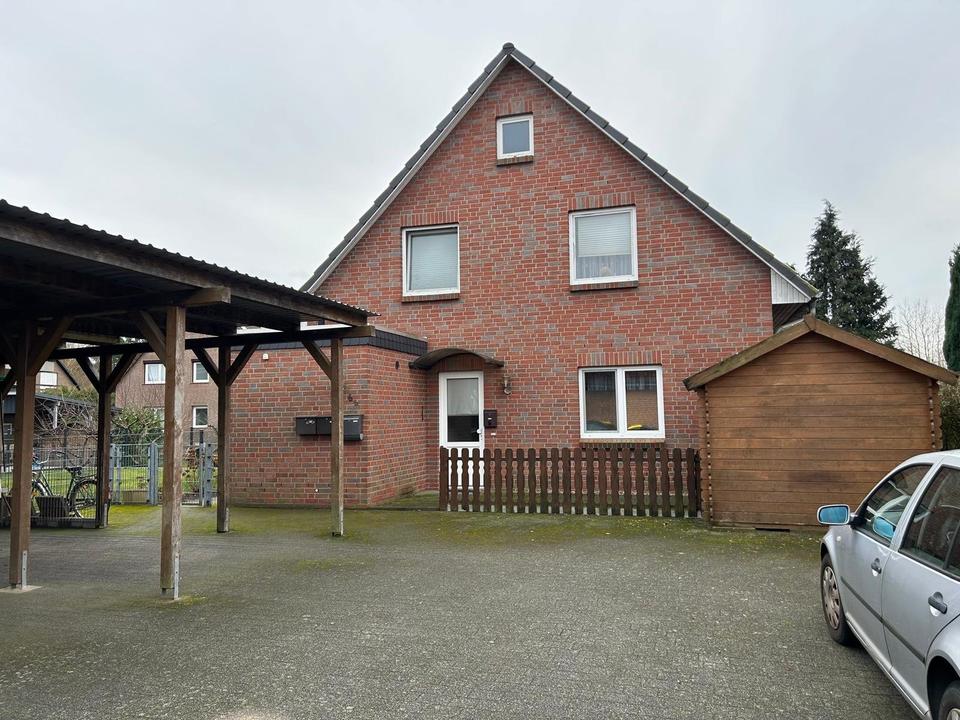Thumbnail-Moderne 2-Zimmer-Terrassenwohnung mit Carport und Gartenhaus in zentraler Lage Barendorf