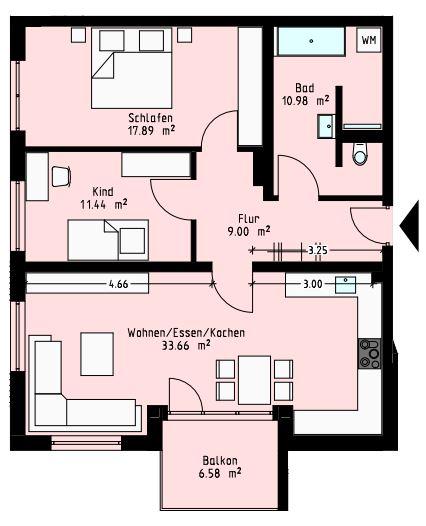 Thumbnail-Elegante und exzellente Neubau-Wohnung