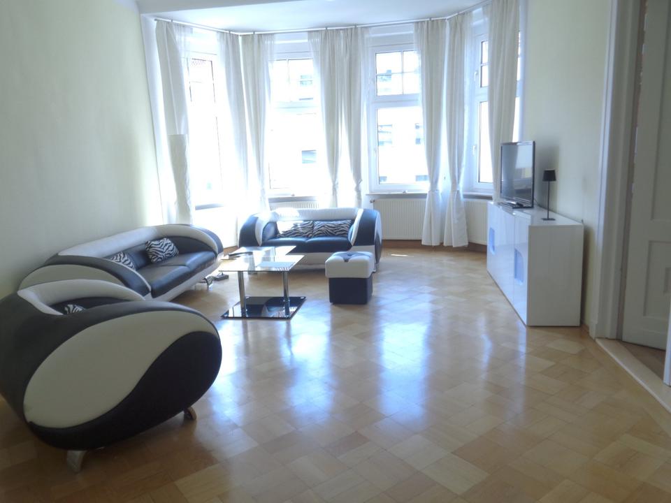 Thumbnail-komplett, möblert,befristet.,2 Zi.,Balk.,Stuck,Erker, Zentrum