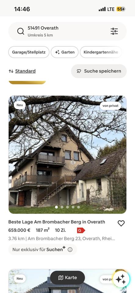 Thumbnail-Von privat: Beste Lage Am Brombacher Berg in Overath
