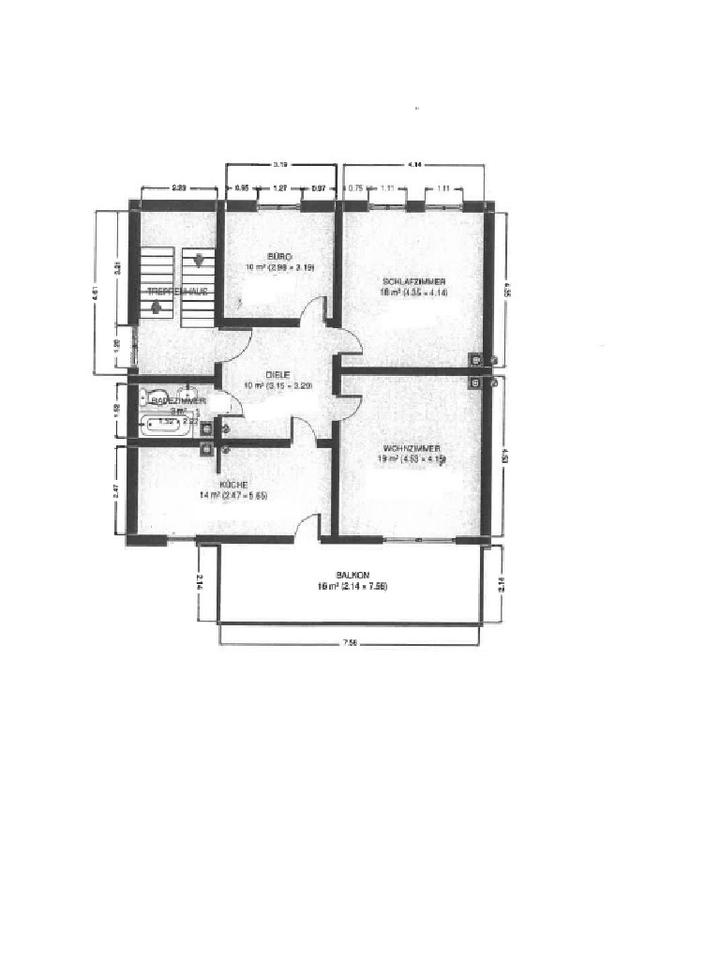 Thumbnail-3,5 Zimmer-Wohnung in ruhiger Gegend zu vermieten