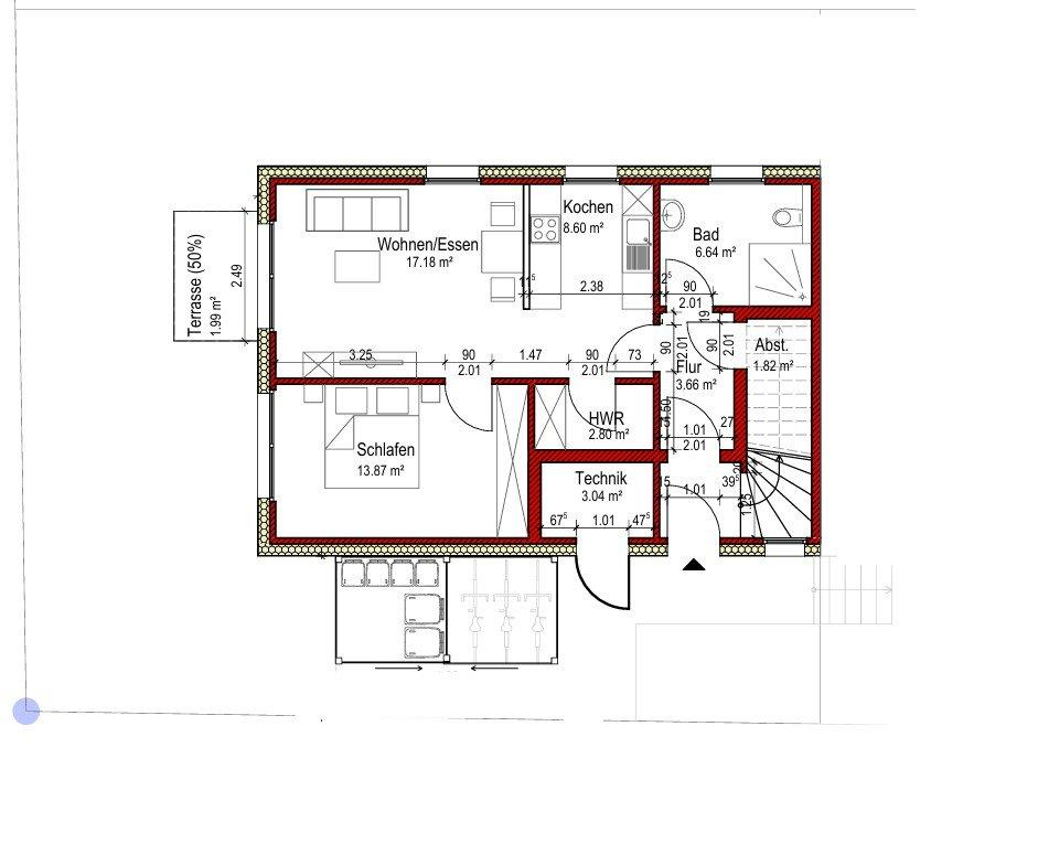 Thumbnail-Erdgeschosswohnung mit Garten in Rheine (Dutum)