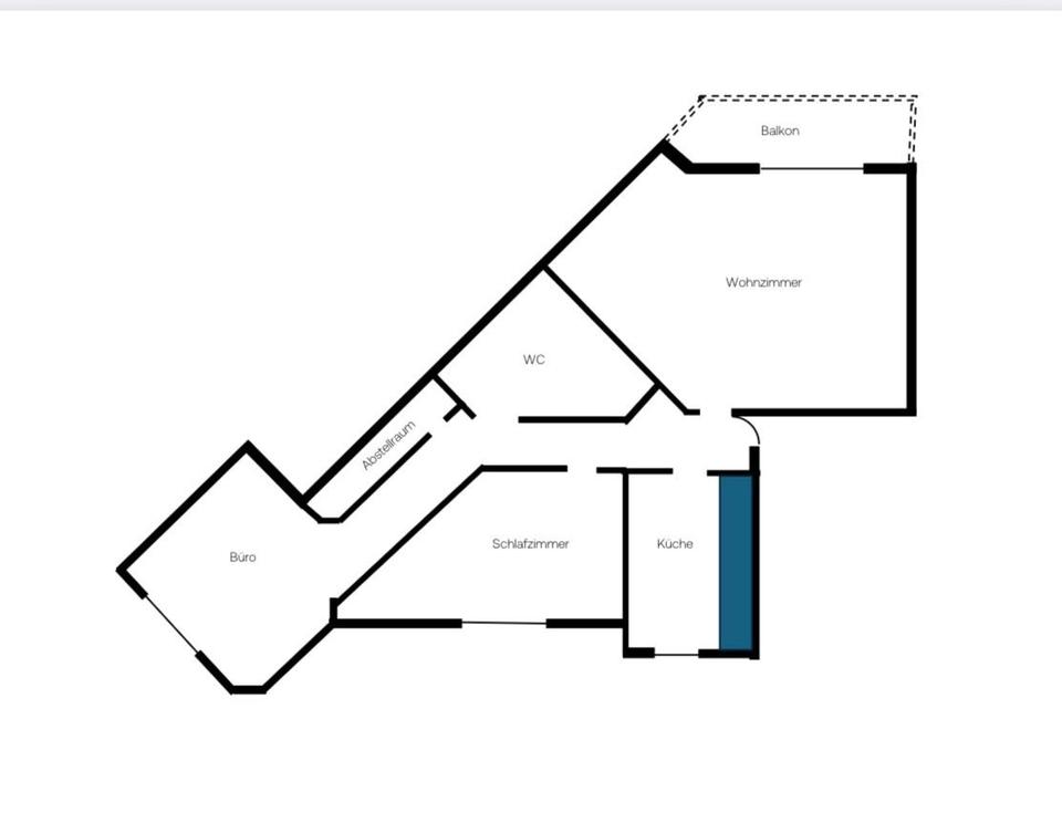 Thumbnail-Altenlingen 3-Zimmer-Wohnung, EBK, Parkplatz