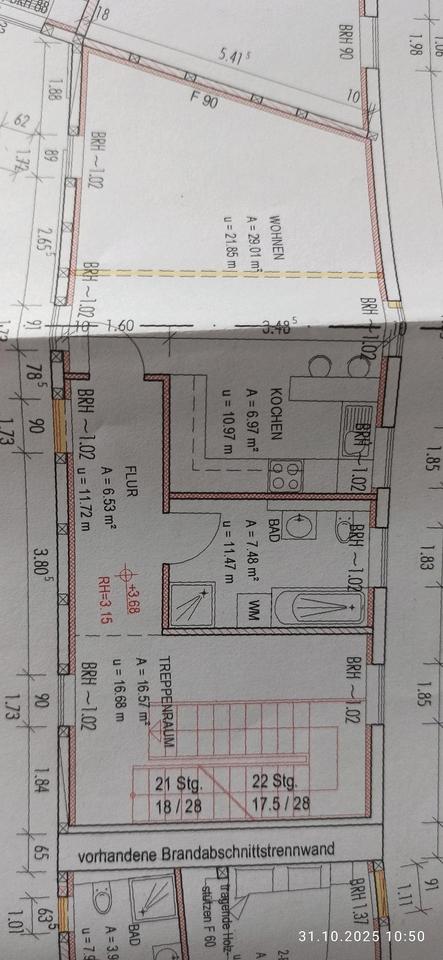 Thumbnail-3 Zi Maisonette Wohnung Wernigerode
