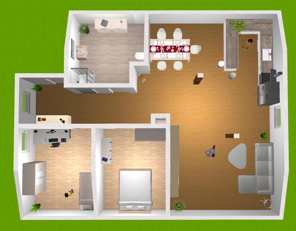 Thumbnail-Wunderschöne 3-Zimmer Wohnung in Maxhütte-Haidhof