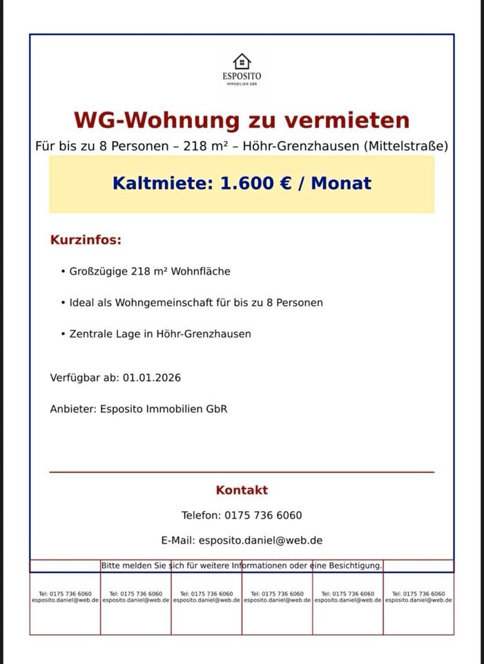 Thumbnail-Wohnung zu vermieten