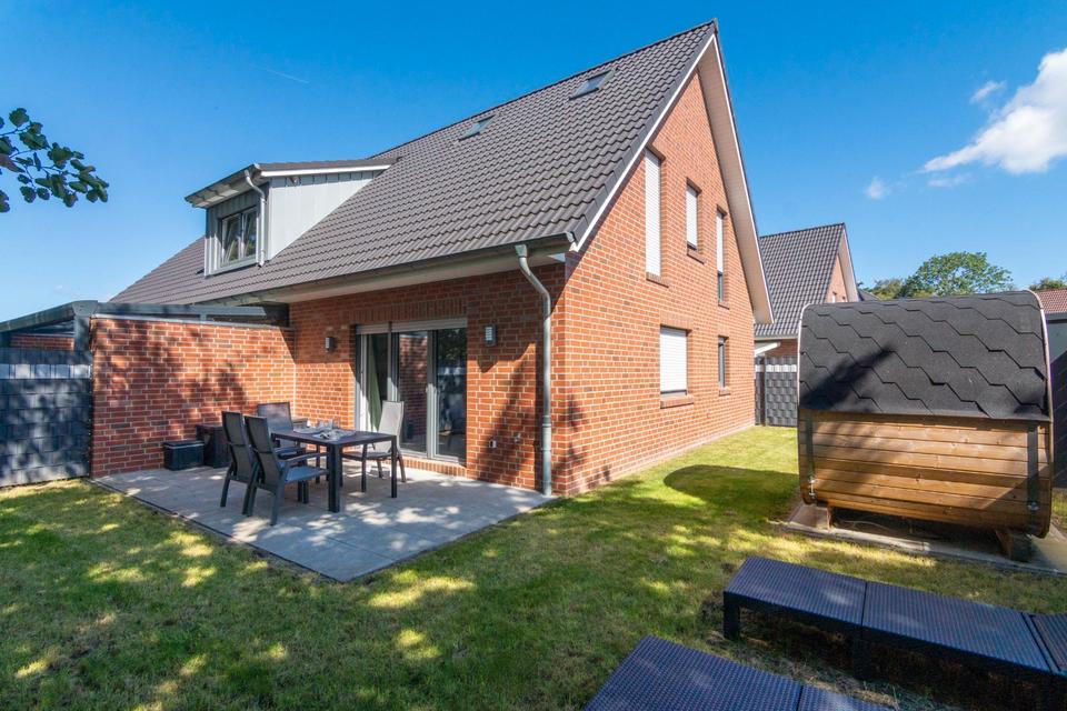 Thumbnail-NEU: Ferienhaus mit Sauna an der Nordsee | Seeperle Dornum