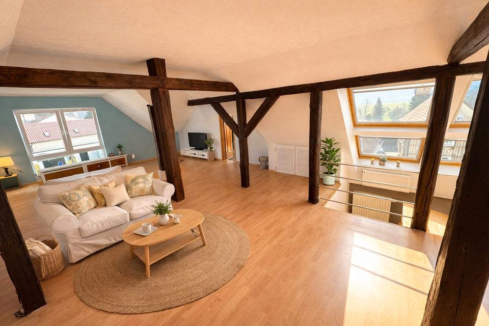 Thumbnail-Moderne 2 Zimmer Dachgeschoss Wohnung in Coswig | EBK+STELLPLATZ