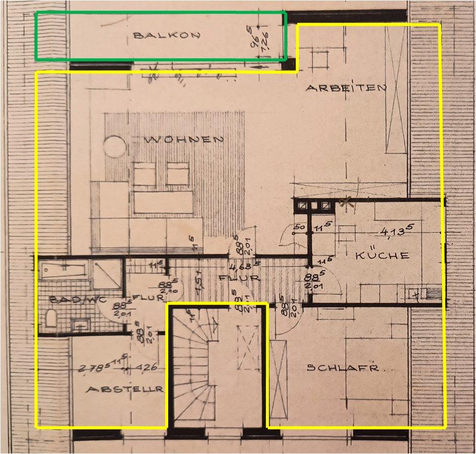 Thumbnail-Großzügige Einliegerwohnung in Lichtenau (Kernstadt) zu vermieten