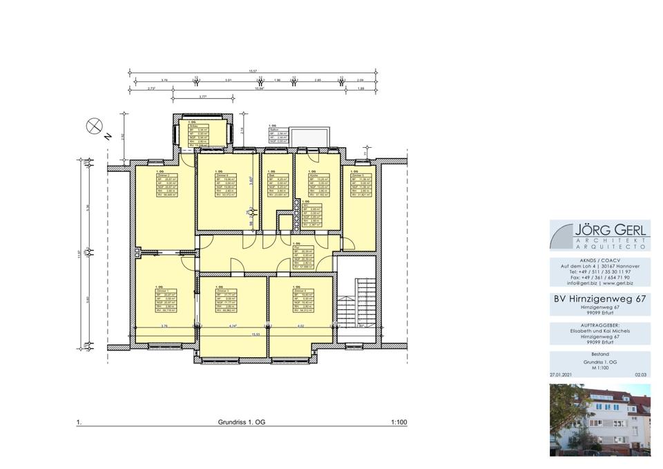 Thumbnail-Schöne großzügige 6 Zimmer-Wohnung